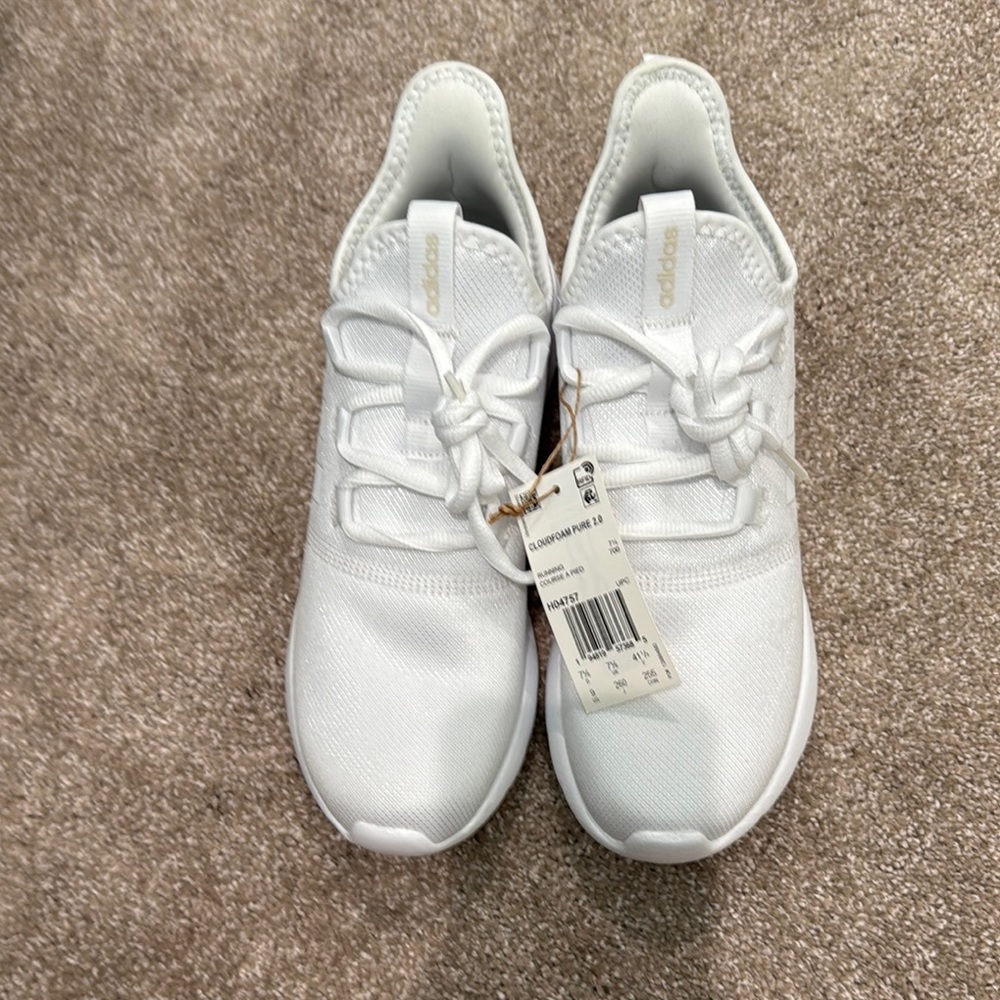 Adidas Classic White Running Shoes